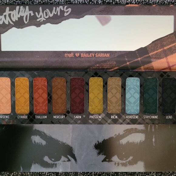 Melt Cosmetics Bailey Sarian Fatally Yours Eyeshadow Palette - Picture 4 of 4